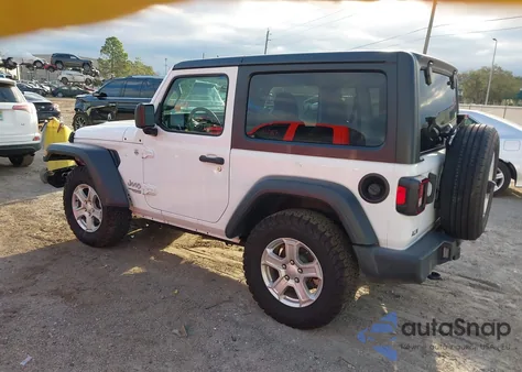 2021 Jeep Wrangler Sport S 4X4 z USA, uszkodzony, nr VIN 1C4GJXAN3MW626899